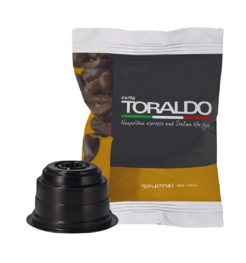 Toraldo Miscela Gourmet 100 Pz. compatibili Caffitaly ®