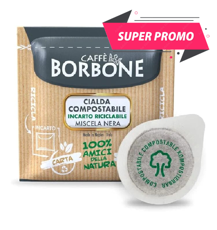 Caffè Borbone Cialde ESE miscela NERA 500pz.