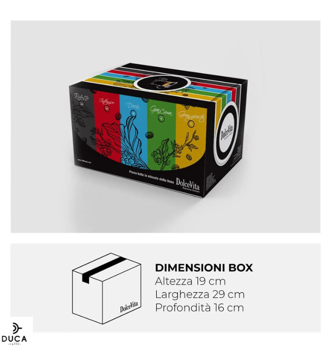 Scatola Dolce Vita compatibili Dolce Gusto ® DECAFFEINATO 8pz.