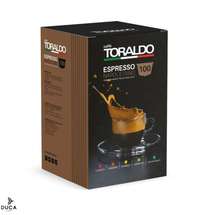 Toraldo Capsule Compatibili Nescafè Dolce Gusto* 20 Pz. - Miscela Classica