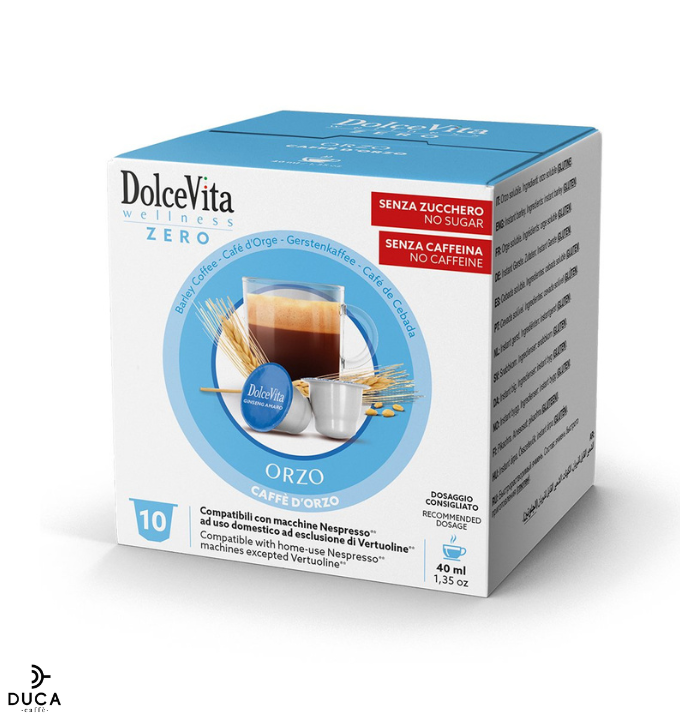 Scatola Dolce Vita compatibili Nespresso® ORZO 10pz.