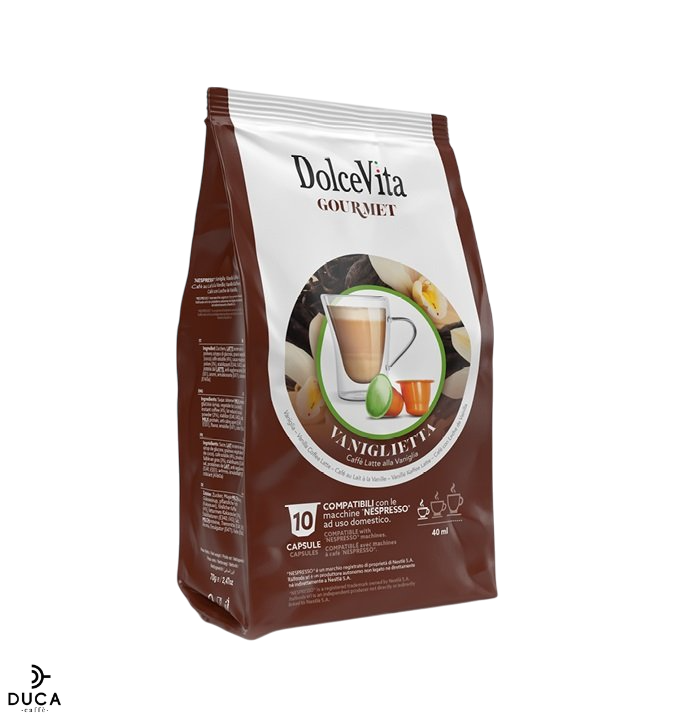 Scatola Dolce Vita compatibili Nespresso® VANIGLIETTA 10pz.