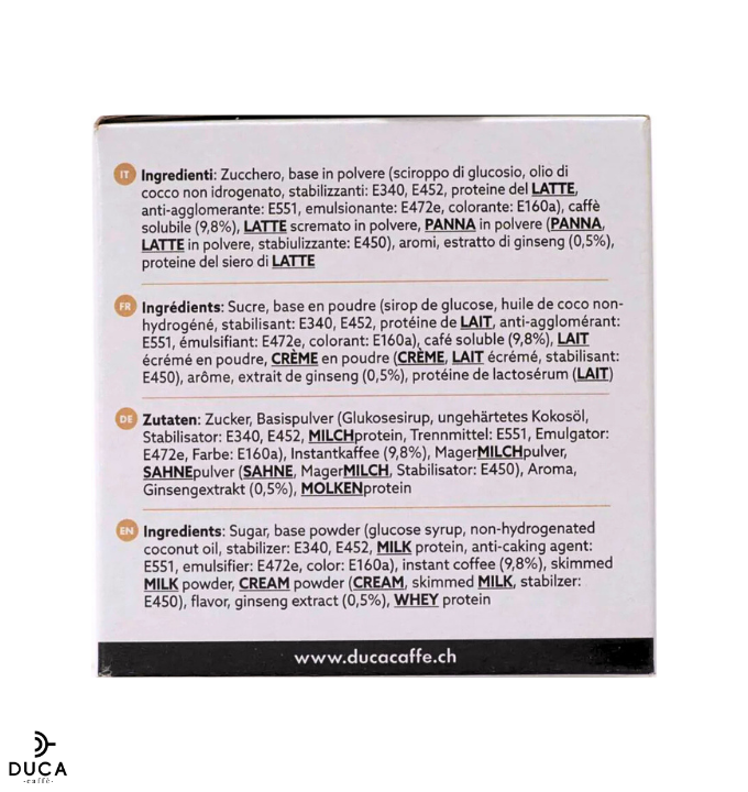 Capsule Duca Caffè compatibili Nespresso® GINSENG DOLCE 10pz.