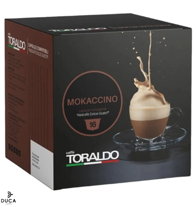 Toraldo Capsule Compatibili Nescafè Dolce Gusto* - Mokaccino 16Pz