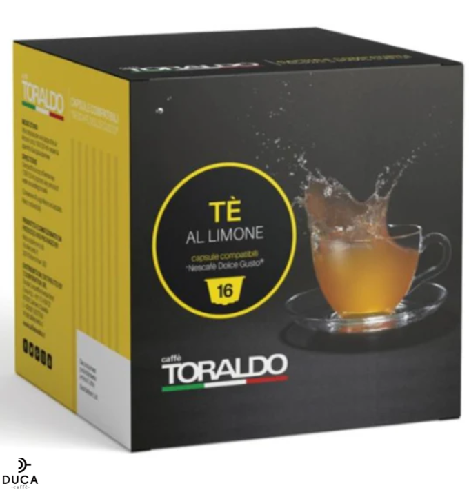 Toraldo Capsule Compatibili Nescafè Dolce Gusto* - Tè Limone 16Pz