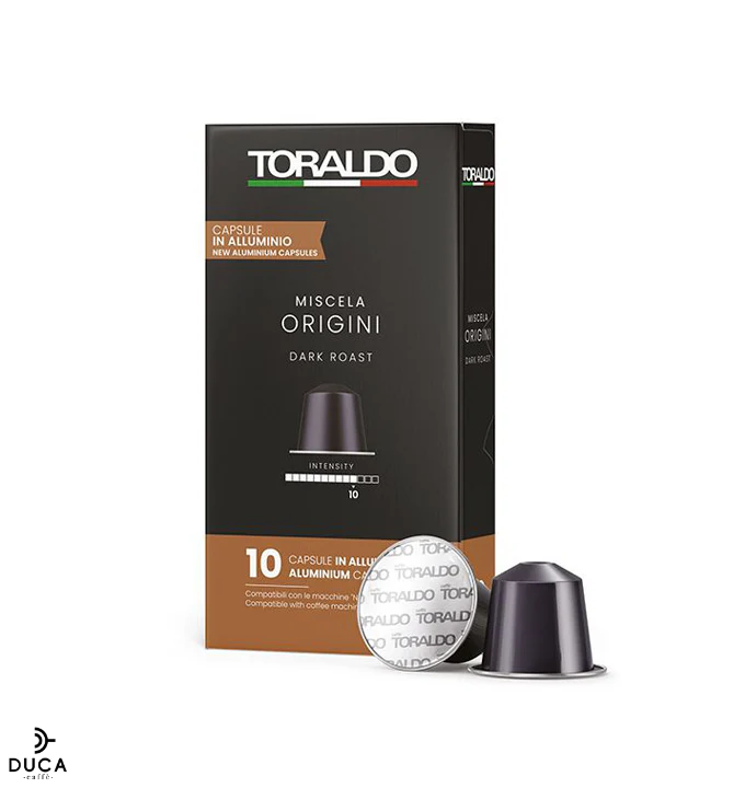 Caffè Toraldo Nespresso Capsule Miscela Origini (100 Capsule Alluminio)