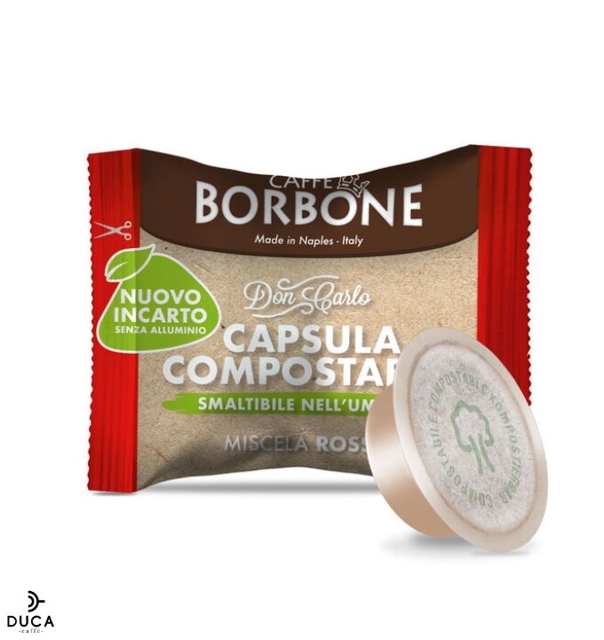 100 Capsule Borbone Miscela ROSSA compatibili Lavazza®* A Modo Mio®*