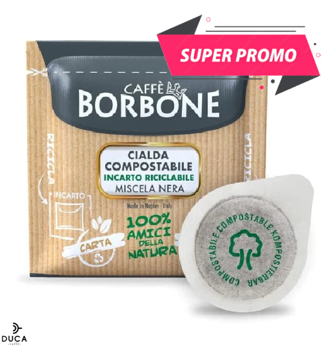 1000 Cialde ESE Caffè Borbone miscela NERA.
