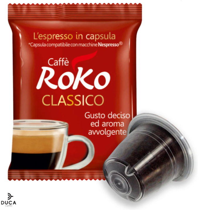 Caffè Roko Miscela Classico Capsule compatibili Nespresso® 100pz