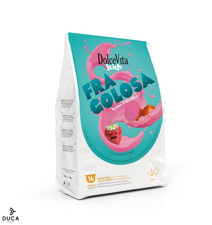 Scatola Dolce Vita compatibili Dolce Gusto ® FRAGOLOSA 16pz.