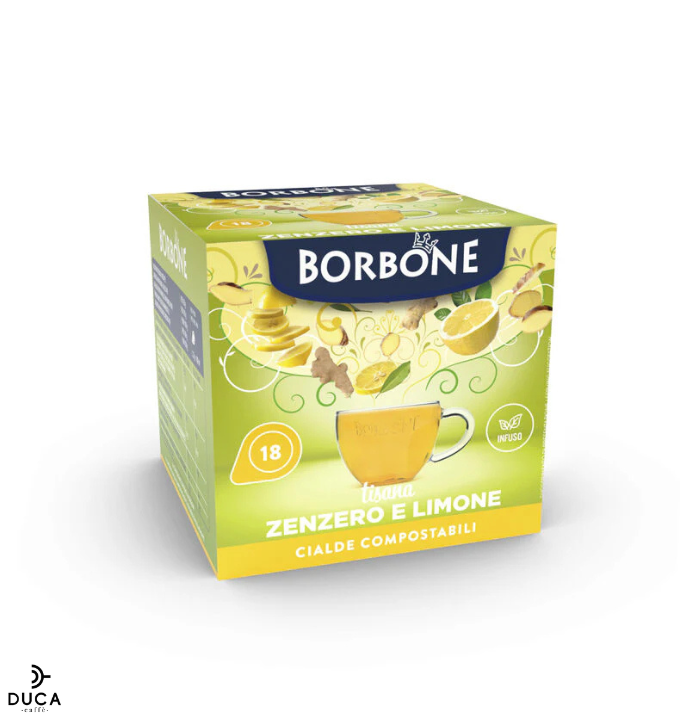 18 CIALDE BORBONE TISANA ZENZERO E LIMONE