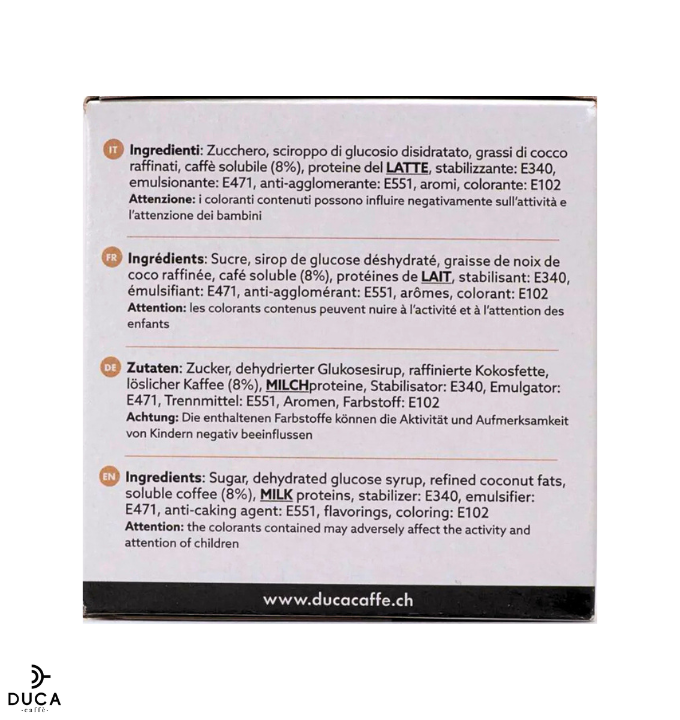 Capsule Duca Caffè compatibili Nespresso® CAFFE' AL PISTACCHIO 10pz.