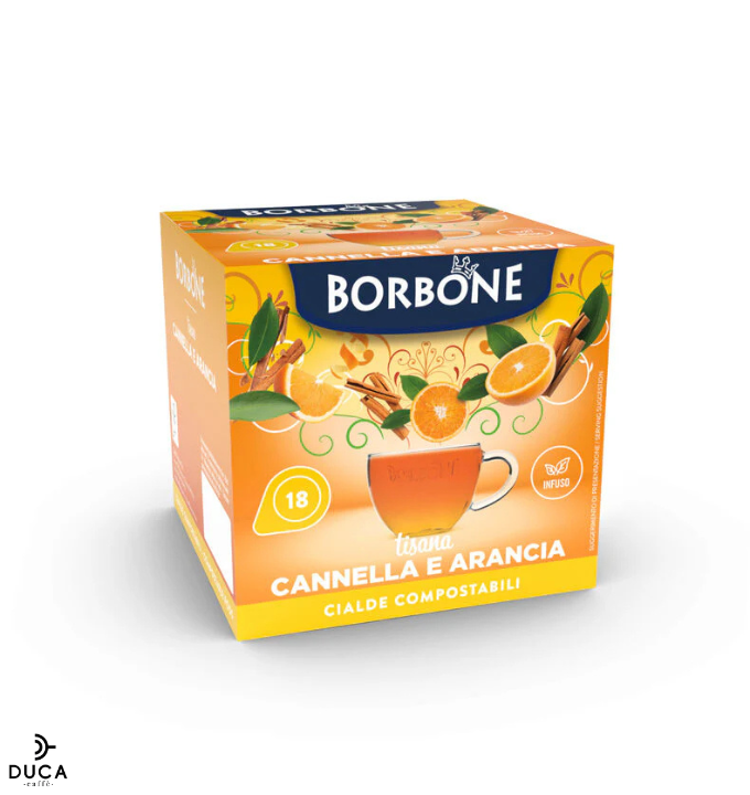 18 CIALDE BORBONE TISANA CANNELLA E ARANCIA
