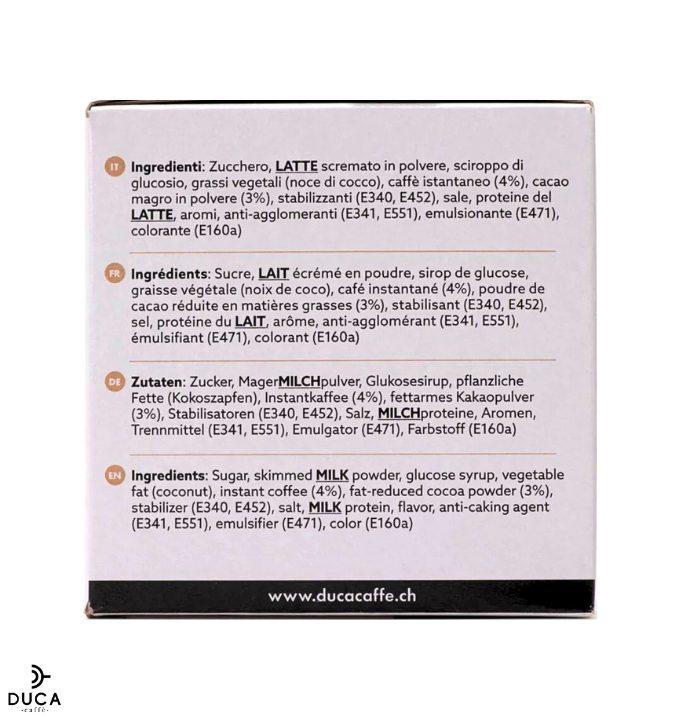 Capsule Duca Caffè compatibili Nespresso® NOCCIOLINO 10pz.
