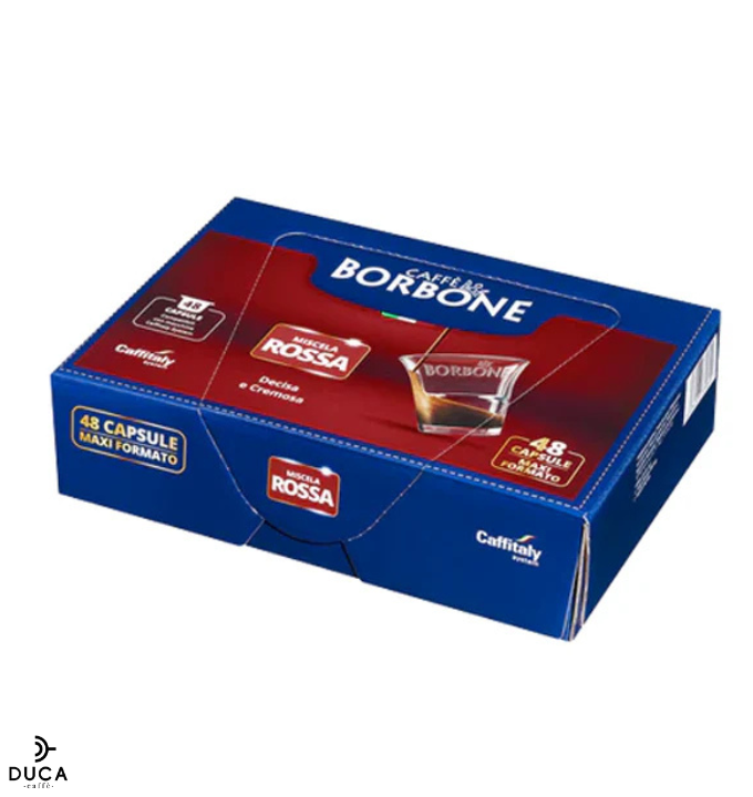 Caffè Borbone Miscela ROSSA 48 Pz. compatibili Caffitaly ®