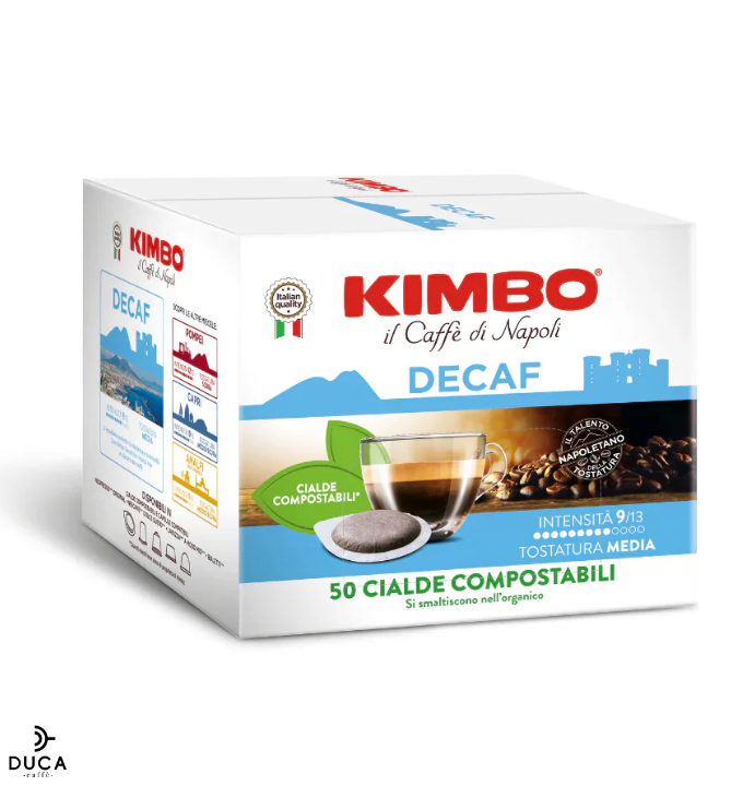 Kimbo 50 Cialde - Le Meraviglie del Gusto Decaf