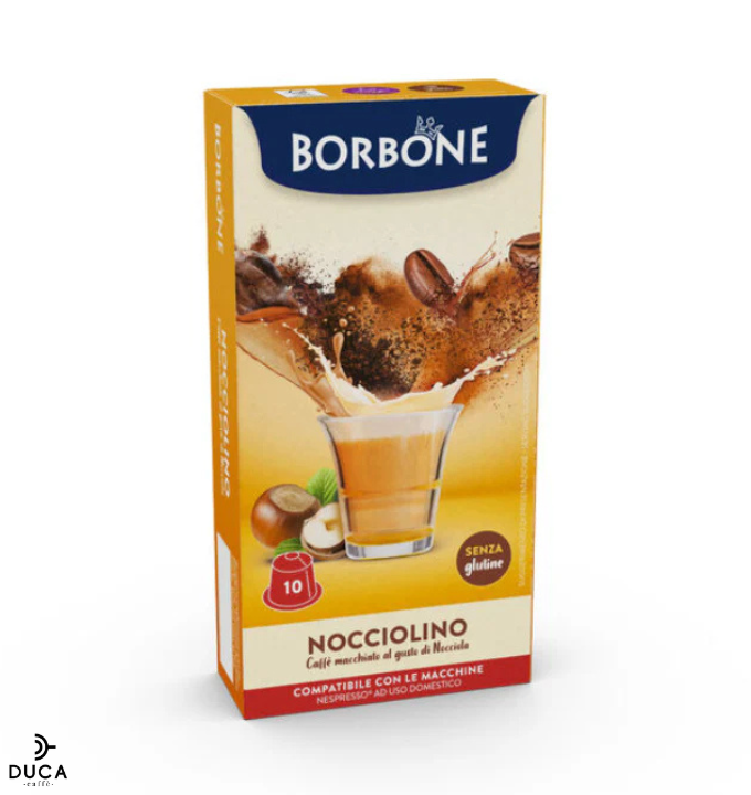10 Capsule Borbone Per Bevanda Solubile NOCCIOLINO