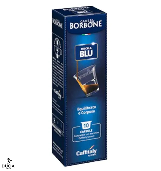 10 Capsule Caffitaly®* - Miscela BLU Caffè Borbone