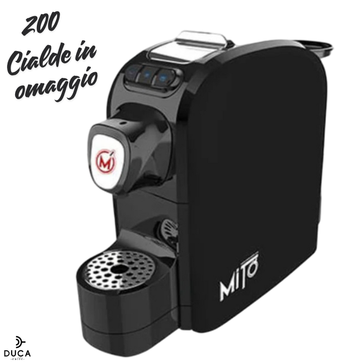 MiTo | macchina caffè a cialde ese| Colore: TOTAL BLACK