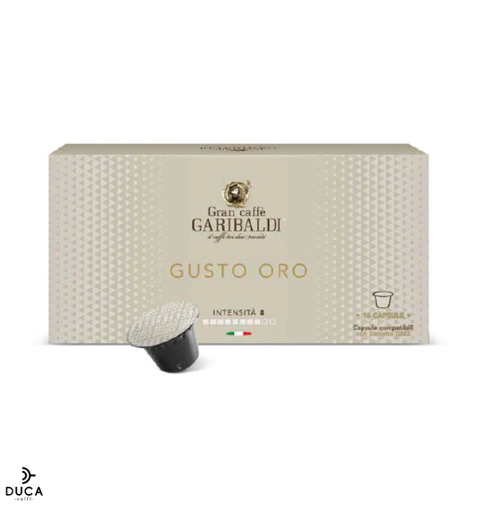 Gran Caffè Garibaldi Gusto Oro (16 Caps) compatibili Delizio®