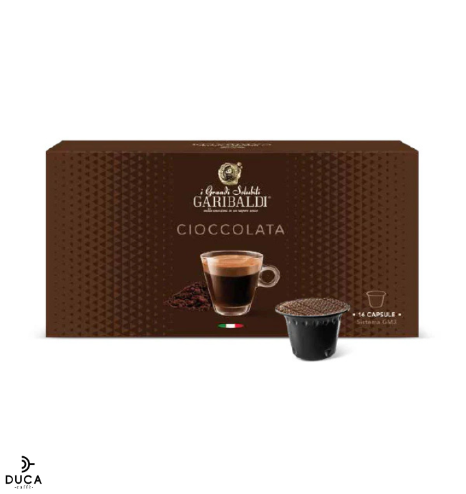 Gran Caffè Garibaldi Cioccolata (16 Caps) compatibili Delizio®