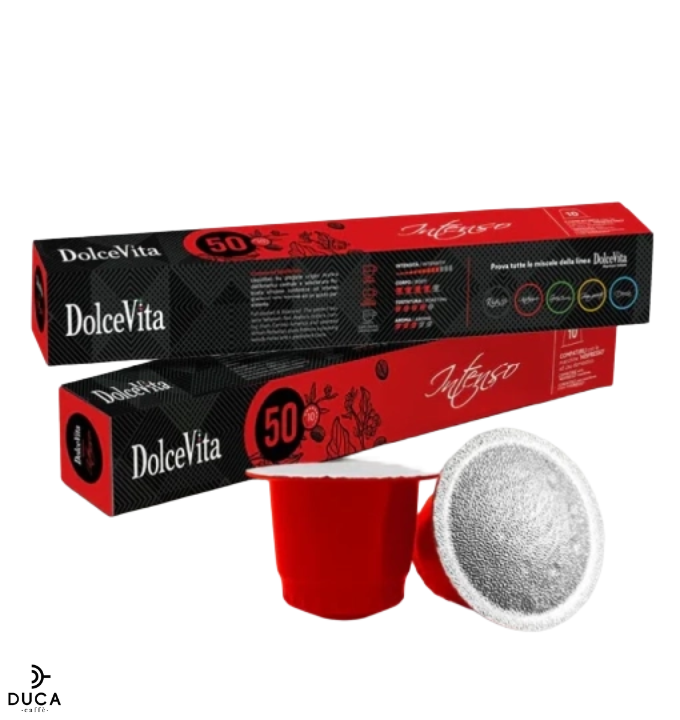 Scatola Dolce Vita compatibili Nespresso® INTENSO 10pz.