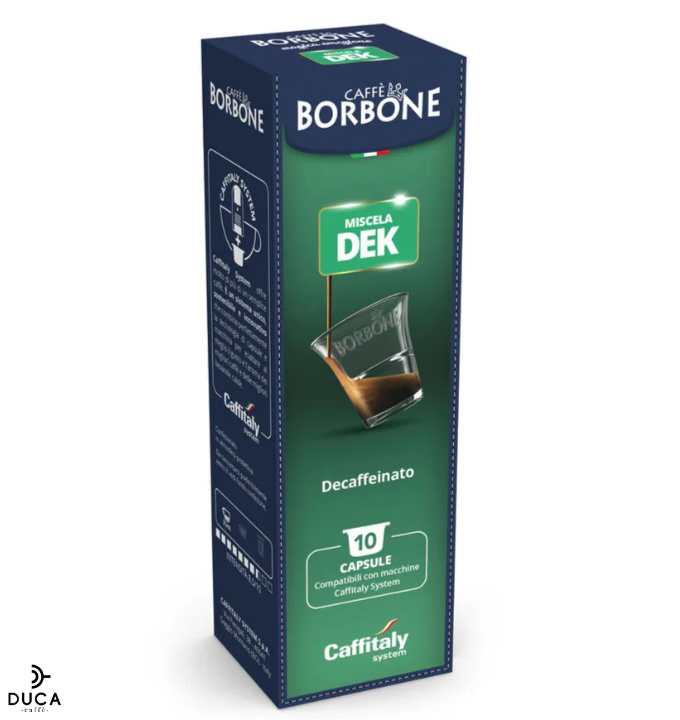 10 Capsule Caffitaly®* - Miscela DEK Caffè Borbone