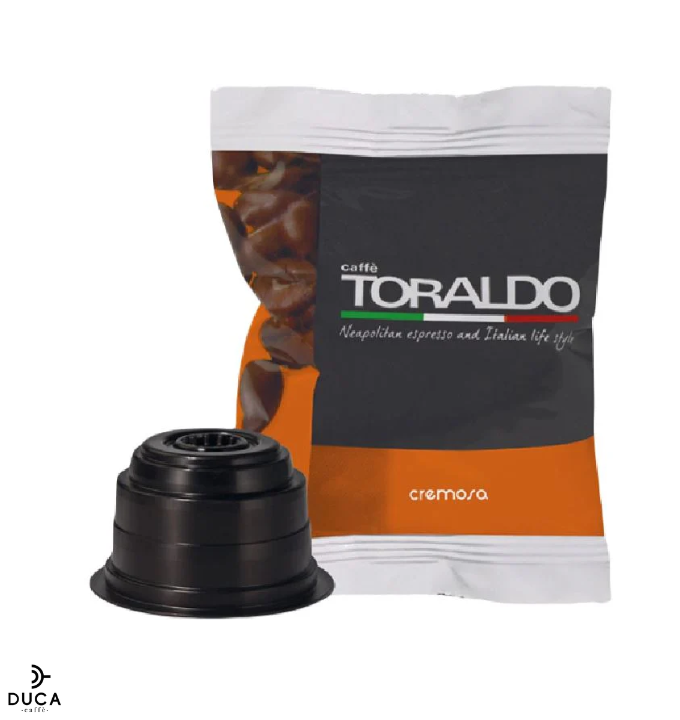 Toraldo Miscela Cremosa 100 Pz. compatibili Caffitaly ®