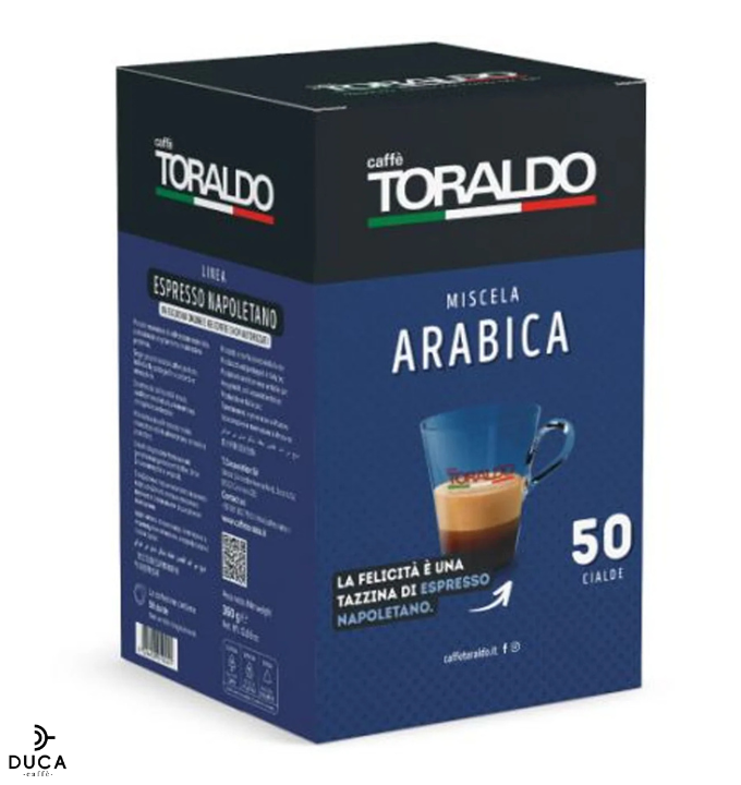 Toraldo Miscela Arabica Cialde Ese 50Pz