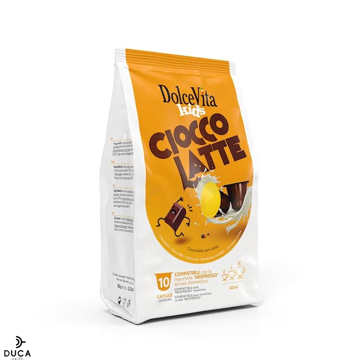 Scatola Dolce Vita compatibili Nespresso® CIOCCOLATTE 10pz.