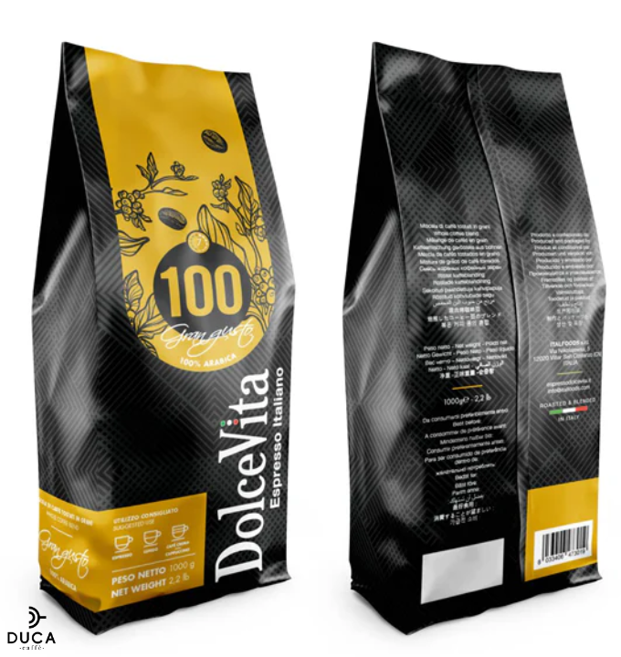 Sacchetto caffè in grani 1kg miscela GRAN GUSTO