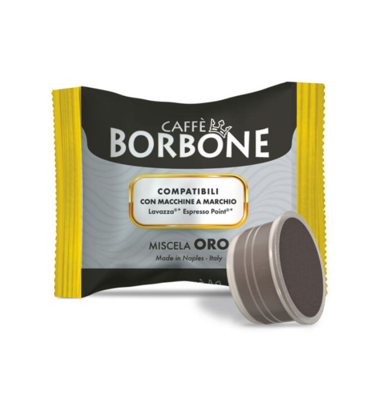 100 Capsule Borbone Miscela ORO compatibili Lavazza®* Espresso Point®*