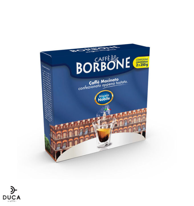 Caffè Macinato Miscela Nobile 500 g di Caffè Borbone