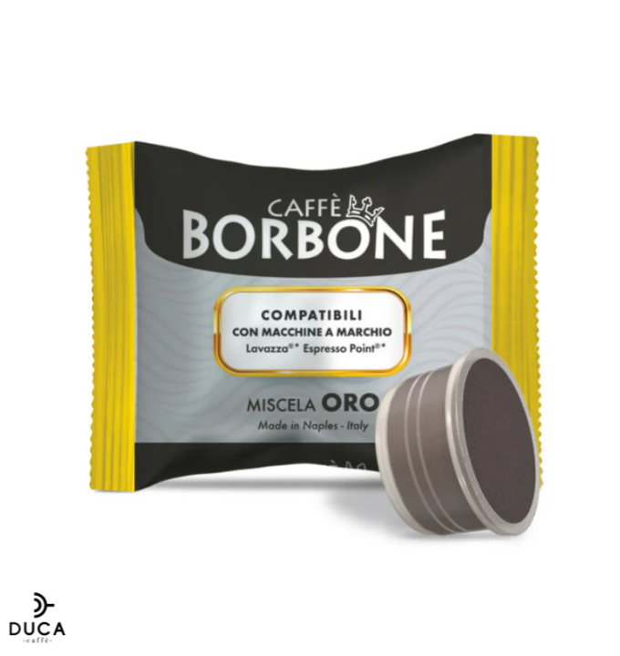 100 Capsule Borbone Miscela ORO compatibili Lavazza®* Espresso Point®*