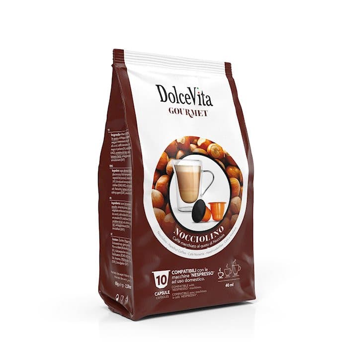Scatola Dolce Vita Nespresso®* NOCCIOLINO 100pz..