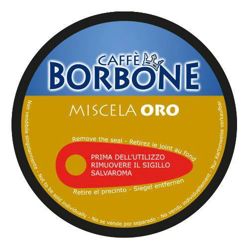 90 Capsule compatibili Dolce Gusto ® Caffè Borbone miscela ORO