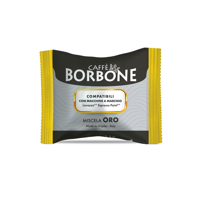 100 Capsule Borbone Miscela ORO compatibili Lavazza®* Espresso Point®*