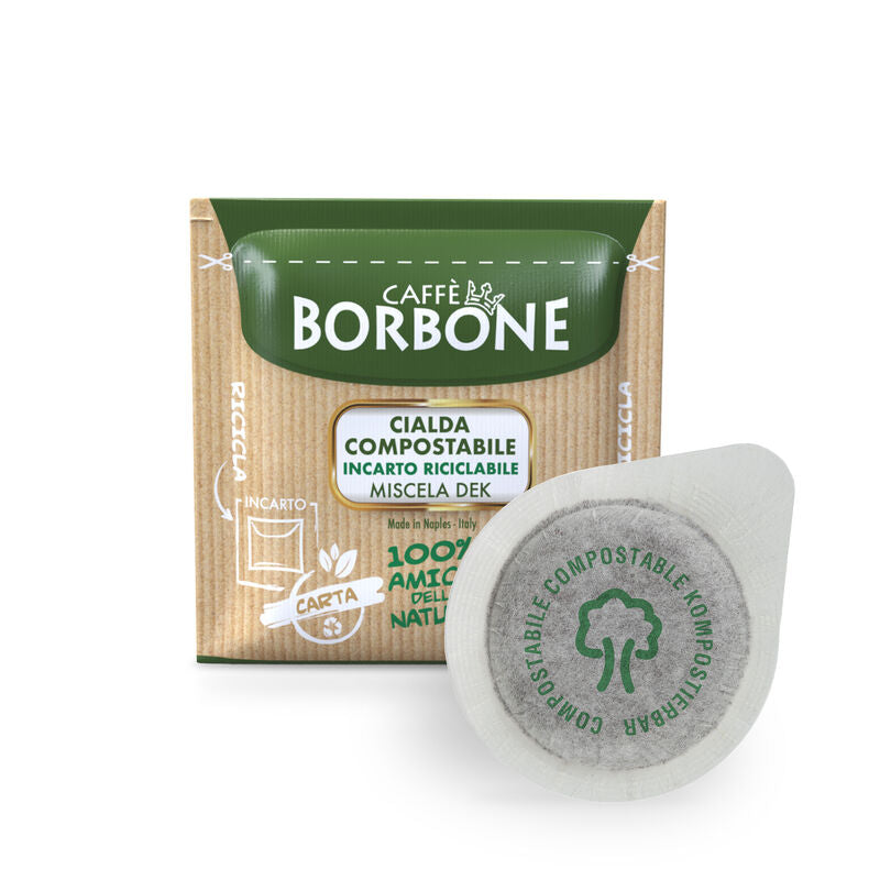 Caffè Borbone Cialde ESE miscela Verde Dek 100pz.