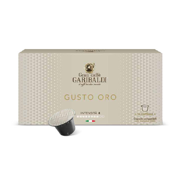 Gran Caffè Garibaldi Gusto Oro (16 Caps) compatibili Delizio®