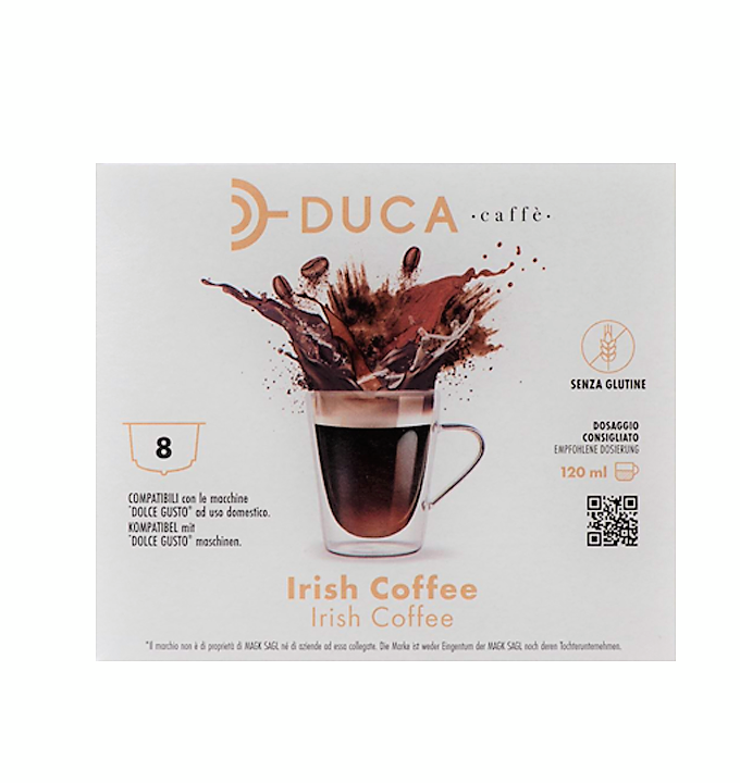 Capsule Duca Caffè compatibili Dolce Gusto ® IRISH COFFEE 8 pz.