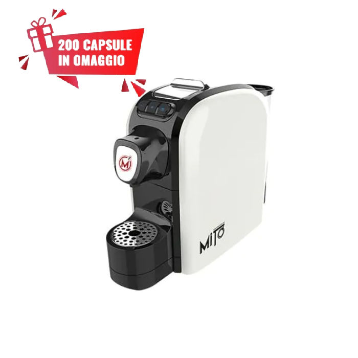 MiTo | macchina caffè a cialde ese| Colore: BIANCO / NERO