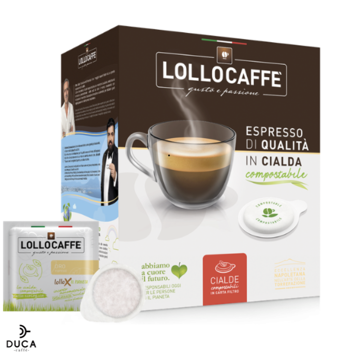 Lollo Caffè Miscela Oro Cialde ESE 100PZ
