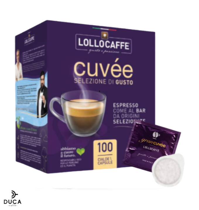 Lollo Caffè Miscela Cuvee Cialde ESE 100PZ