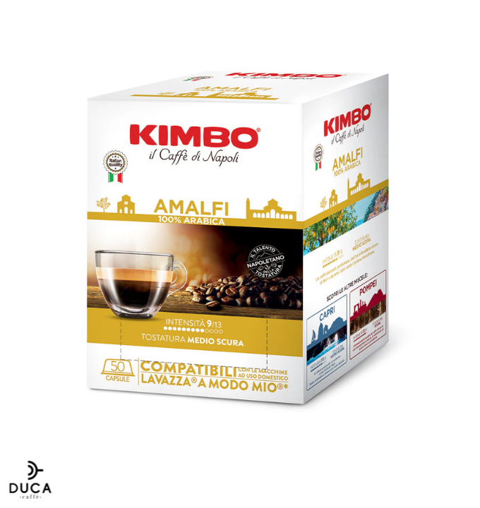 Kimbo Capsule Compatibili Lavazza a Modo Mio – Le Meraviglie del Gusto Amalfi