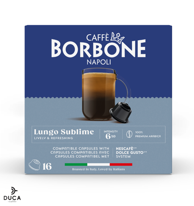 Borbone Capsule Compatibile Nescafè Dolce Gusto® – Miscela Lungo Sublime