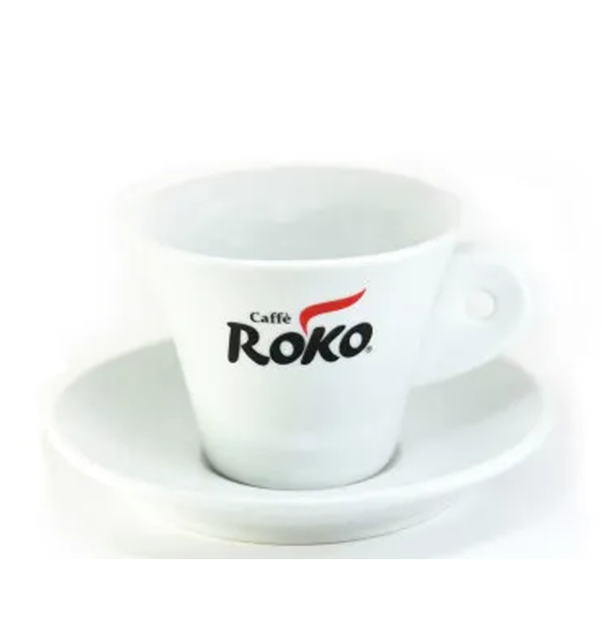 Set 6 Tazze da Cappuccino Roko con Piattino