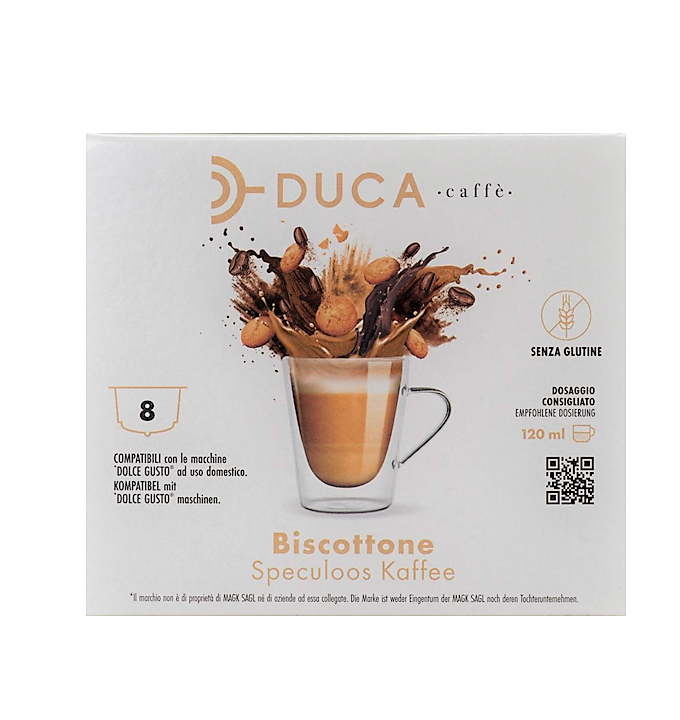 Capsule Duca Caffè compatibili Dolce Gusto ® CAPPUCCINO 8 pz.