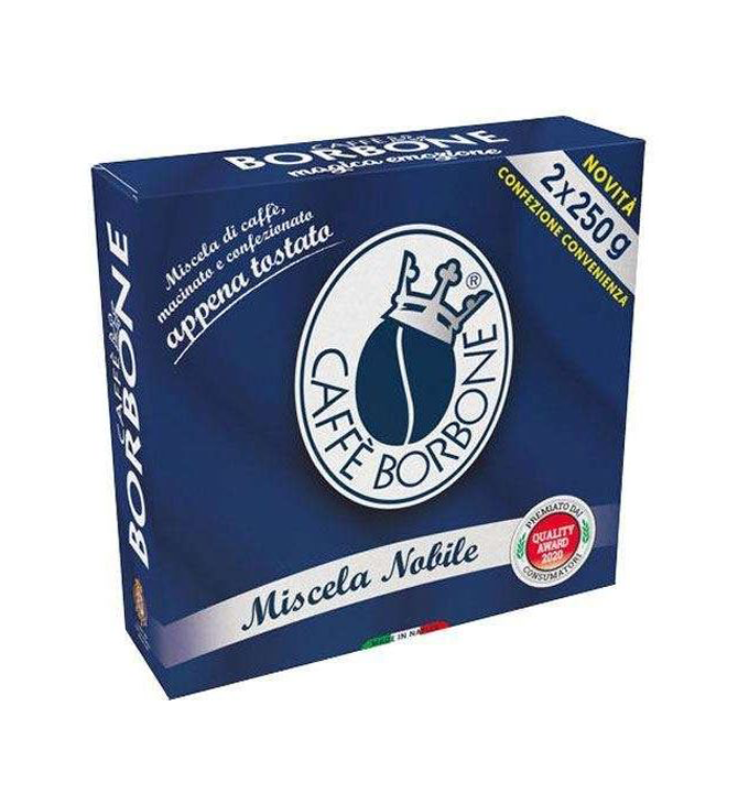 Caffè Macinato Miscela Nobile 500 g di Caffè Borbone