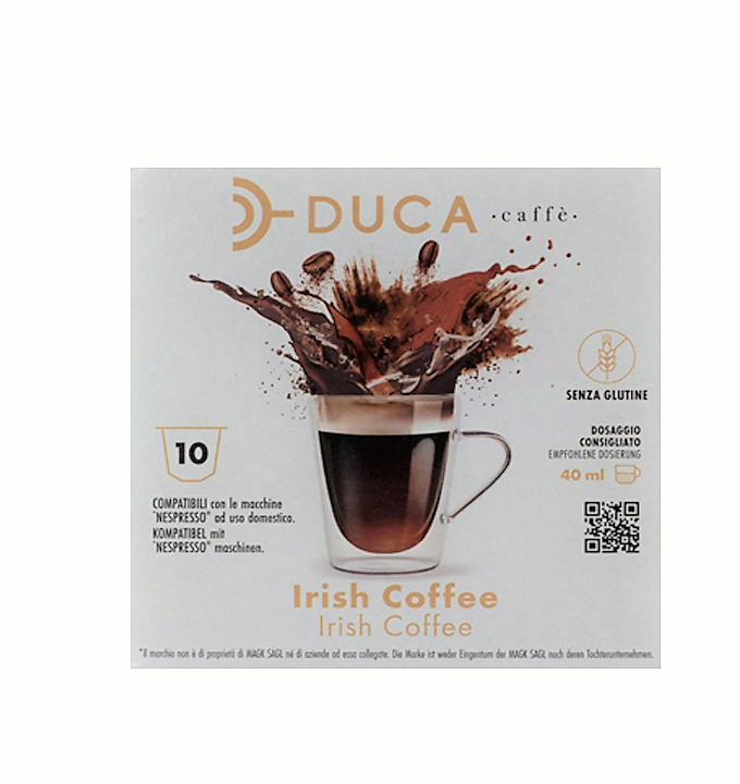 Capsule Duca Caffè compatibili Nespresso® IRISH COFFEE 10pz.