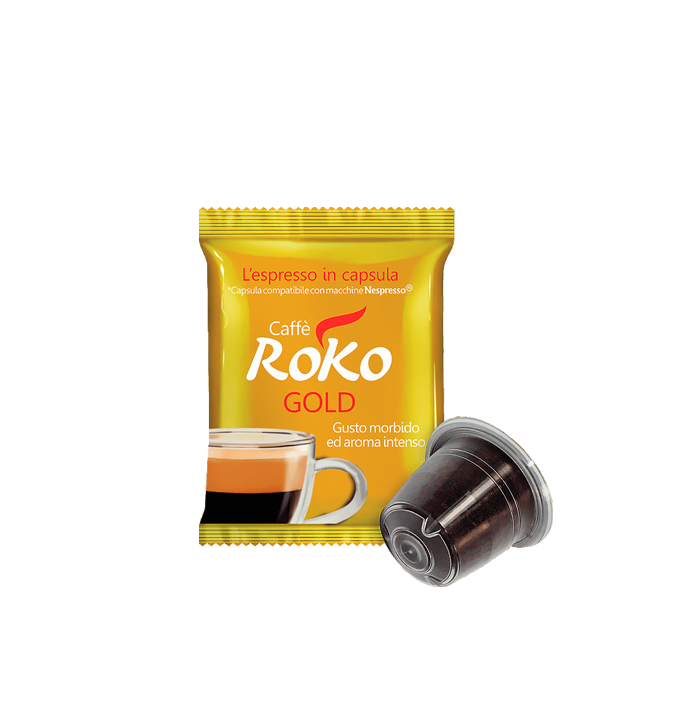 Caffe Roko GOLD Capsule Nespresso 100 pz..